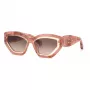 Philipp Plein naiste päikeseprillid SPP099M5506Z8 - must atsetaatraam, hallid läätsed, 55/18/140 mm