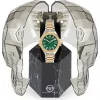 Philipp Plein naiste käekell PWBDA0724 39mm kvarts roostevaba teras silikoon must