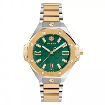 Philipp Plein naiste käekell PWBDA0724 39mm kvarts roostevaba teras silikoon must