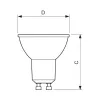 Philips Corepro LEDspot CLA GU10 4.6W (50W ekv.) 3000K soe valge 36° reflektorlamp