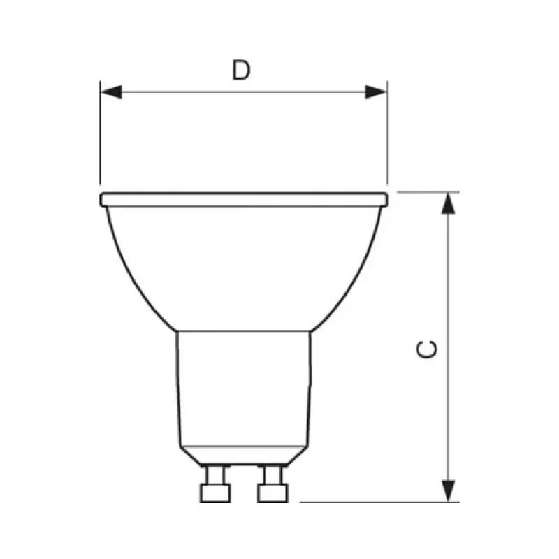 Philips Corepro LEDspot CLA GU10 4.6W (50W ekv.) 3000K soe valge 36° reflektorlamp