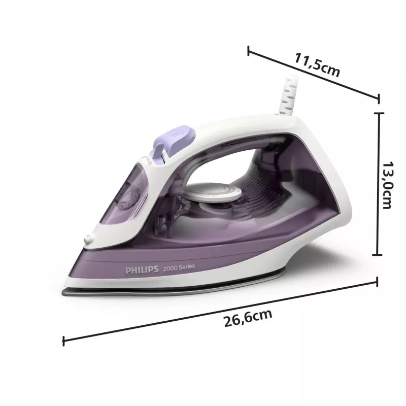 Philips DST2020/30 Aurutriikraud, 2000 W, mittekleepuv tald, sinine/valge
