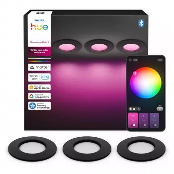 Philips Hue White & Color Ambiance Slim Recessed Light S x3 - Must
