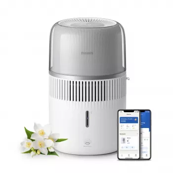 Philips Series 5000 HU5710 Aroma Diffuser ja Õhuniisutaja Hõbevalge