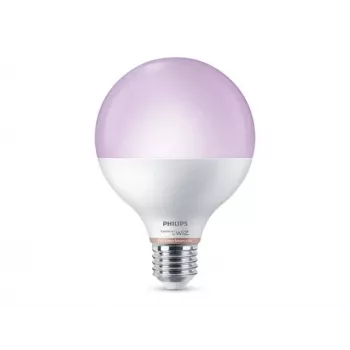 Philips Smart WFB 75W G95 E27 822-65 RGB 1PF/6 – 9W nutikas LED-pirn, 1055lm, E27, RGB/häälestatav valge, hämardatav
