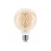 Philips Smart Wi-Fi G95 E27 nutikas LED-pirn, häälestatav valge 2700-6500K, 60W ekvivalent, läbipaistev