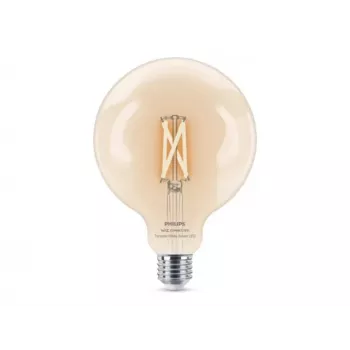 Philips Smart Wi-Fi LED-pirn G125 E27 7W (60W ekvivalent) häälestatav valge läbipaistev