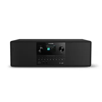 Philips TAM6500/10 Micro Hi-Fi System Bluetooth, CD, USB, FM-raadioga, must