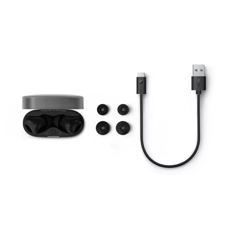 PHILIPS juhtmevabad kõrvaklapid TAT2000BK/00 tõelised juhtmevabad kõrvasisesed Bluetooth 5.0 laadimisümbrisega, IPX4 pritsme- ja higikindlad, sisseehitatud mikrofon, mustad