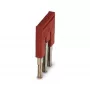 Phoenix 3030174 FBS 3-5 pistiksild, 3-positsiooniline, 5,2 mm samm, punane