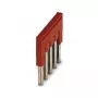Phoenix 3030190 FBS 5-5 pistiksild, 5-pooluseline, 5,2 mm samm, punane, 32 A
