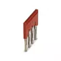 Phoenix 3030307 FBS 4-8 pistiksild, 4-positsiooniline, 5,2 mm samm, punane