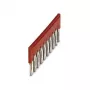 Phoenix 3030323 FBS 10-8 pistiksild, 10 positsiooni, 8,2 mm samm, punane