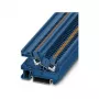 Phoenix 3213969 PTI 2,5 BU Push-in paigaldusklemmliist, sinine, 2,5 mm², 24 A, 500 V, DIN-liistule