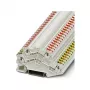 Phoenix 3214663 PTTBS 1,5/S-KNX kahetasandiline klemmliist KNX-võibusüsteemidele, Push-in-ühendus, must/punane ja valge/kollane