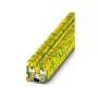 Phoenix Contact MPT 1,5/S-PE Mini Kaitsejuhi klemm, Push-in, 1,5 mm², roheline-kollane, 3248110