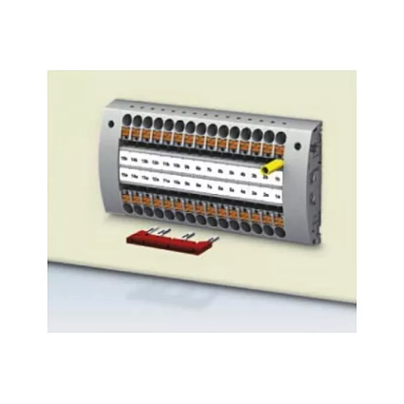 Phoenix Contact FBS 4-5 4-kohaline pistiksild, punane, 32 A, 500 V