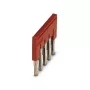 Phoenix Contact FBS 5-6 5-positsiooniline pistiksild, punane, 24 A, 5.2 mm samm