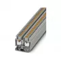 Phoenix Contact MPT 2.5 mini läbiviiguklemm, push-in ühendus, 2,5 mm², 500 V, 24 A, hall