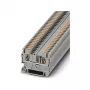 Phoenix Contact PT 2,5 Push-in läbiviiguklemm, 2,5 mm², hall, DIN-liistule, 800 V, 24 A
