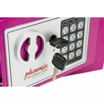 Phoenix Safe FS1281K MKII TITAN tulekindel seif, võtmega lukk, 30-minutiline tulekaitse, tumehall/must