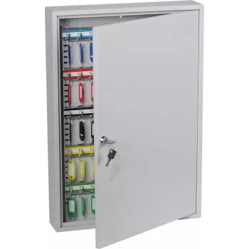 Phoenix Safe KC0603K Võtmekapp (hall) – 100 konksu, seinale kinnitatav, 550 x 380 x 80 mm