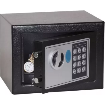 Phoenix Safe SS0721E Kompaktne kodukontori sissemurdmiskaitsega seif elektroonilise klahvistikuga, tumehall