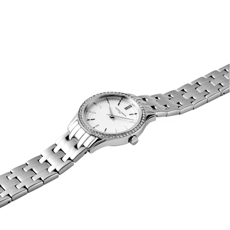Pierre Cardin CF.0601.SJ naiste kvartskell – 30 mm roostevabast terasest hõbedase sihverplaadiga