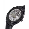 Pierre Cardin Men's Analog Quartz Watch CF.1002.LB.1 42mm Black Dial Leather Strap