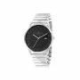 Pierre Cardin meeste analoogkvartskell CLC.6006 - 43mm roostevabast terasest korpus, must nahkrihm