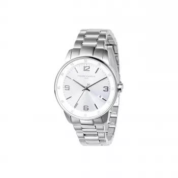 Pierre Cardin meeste analoogkvartskell CMR.0006 40mm roostevaba teras must sihverplaat nahkrihm