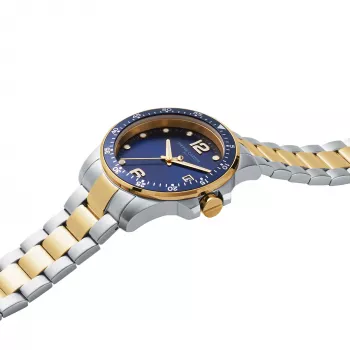 Pierre Cardin meeste kvartskell CNI.0031 40mm roostevabast terasest korpus musta numbrilaud ja nahkrihm