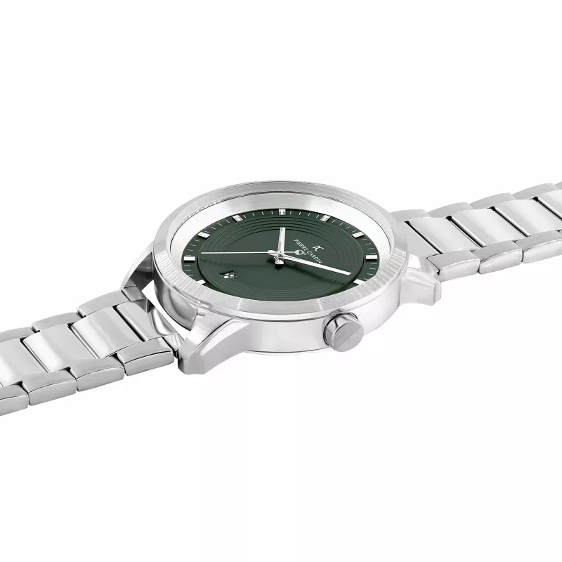Pierre Cardin meeste käekell CCP.5028 (45mm) roostevabast terasest korpus, must sihverplaat, nahast rihm