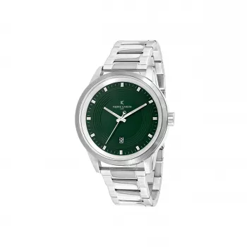 Pierre Cardin meeste käekell CCP.5028 (45mm) roostevabast terasest korpus, must sihverplaat, nahast rihm