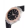 Pierre Cardin meeste käekell CF.1000.LB.1 42mm roostevabast terasest kvarts-analoog musta numbrilaua ja nahkrihmaga