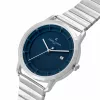 Pierre Cardin meeste käekell CLC.6005 43mm roostevabast terasest kvartsanaloog musta numbrilaud ja nahkrihm