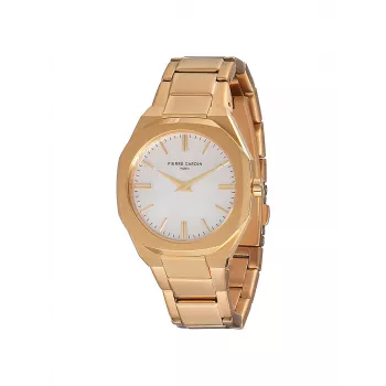 Pierre Cardin Naiste CF.1008.MG.1 Kvarts Analoogkell 32mm Hõbedane Roostevabast Terasest Võrkrihm
