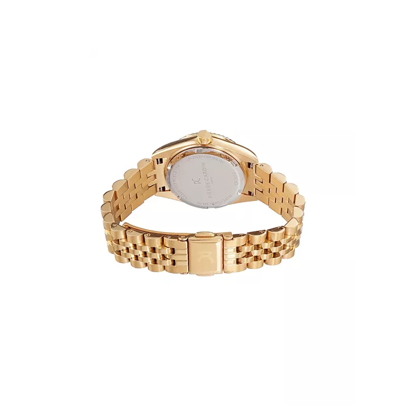 Pierre Cardin naiste CF.1012.MG.3 kvarts-analoogkell 28mm roosakuldne roostevabast terasest võrk