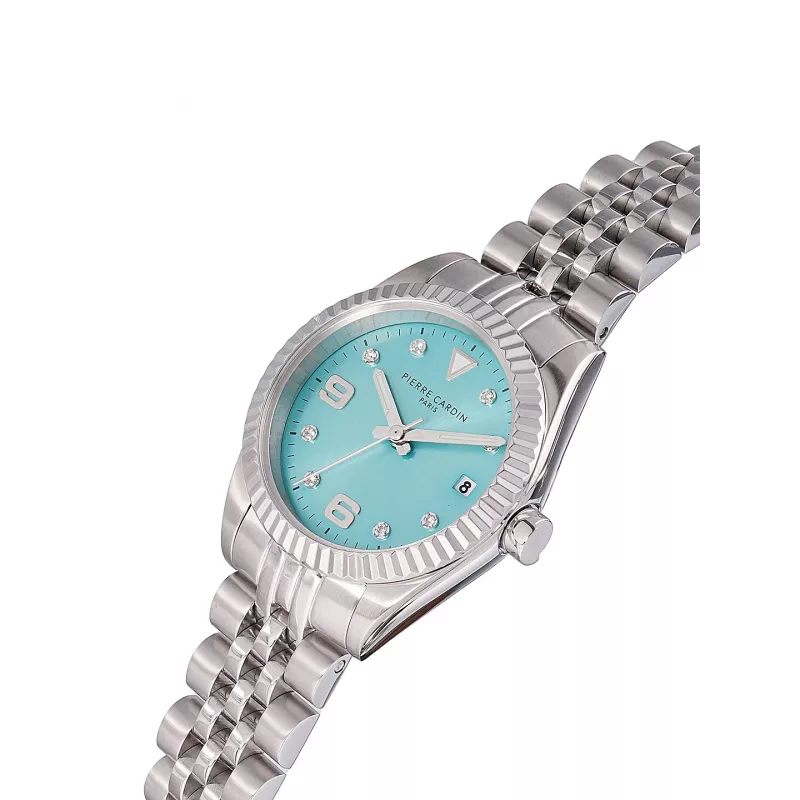 Pierre Cardin naiste CF.1012.MS.1 analoogkvartskell 28mm hõbedane roostevaba teras