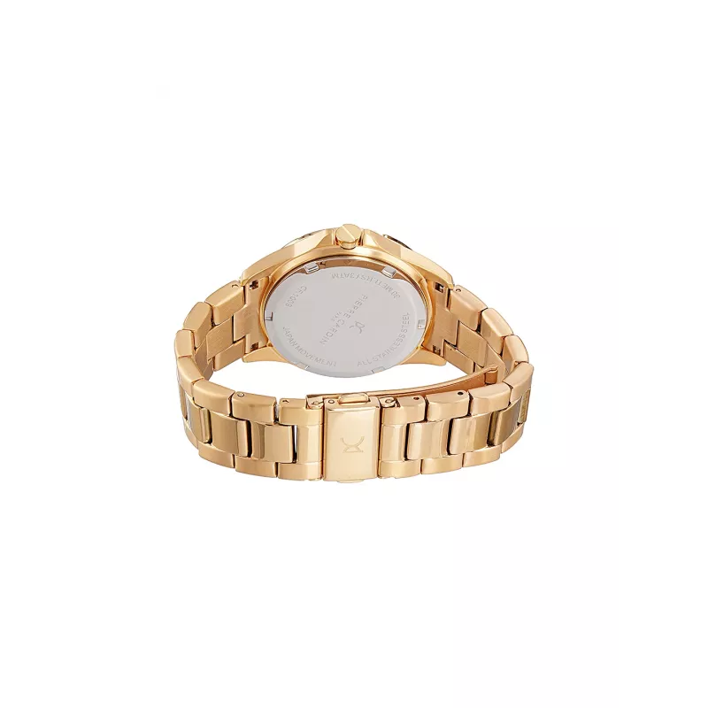 Pierre Cardin Women's Quartz Analog Watch CF.1009.MG.1 34mm Gold Tone Stainless Steel