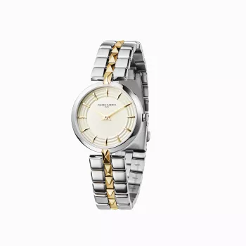 Pierre Cardin Naiste kvartskell CF.0707.SU.G 32mm hõbedane roostevabast terasest Milani käevõru