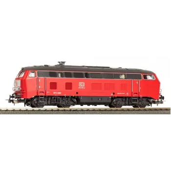 PIKO 22065 H0 heli diiselvedur BR 215 DB AG V ajastu koos PIKO helidekooderiga
