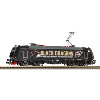 PIKO 57877 H0 elektrivedur 185 329 Black Dragons VI
