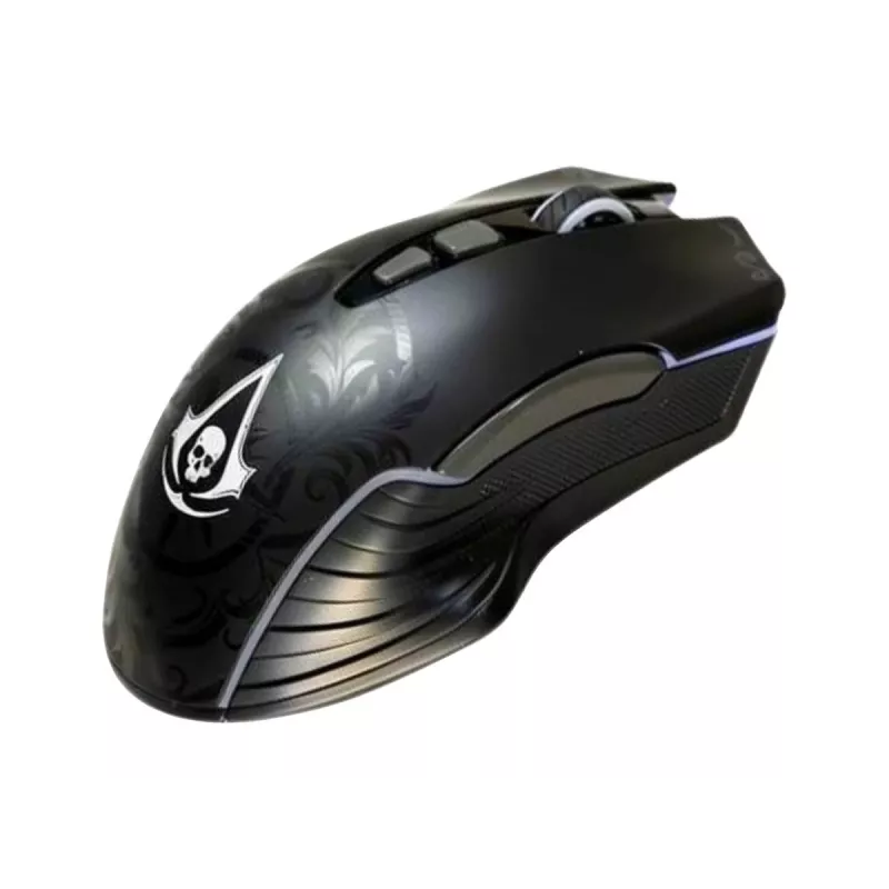 PIXMINDS LEXIP BLACK FLAG RESYNCED TATOO WIRELESS MOUSE