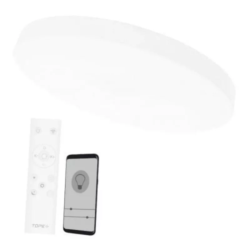 PLAFOND BOSTON 2x48W D60 RC 7200LM LED
