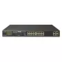 PLANET FGSW-1822VHP 18-pordine hallatav PoE+ kommutaator 16x Fast Ethernet ja 2x Gigabit Combo üleslingiga