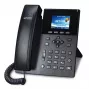 PLANET VIP-1260PT kõrglahutusega värviline PoE IP-telefon 3MP kaameraga, 6-realise LCD-ga, must