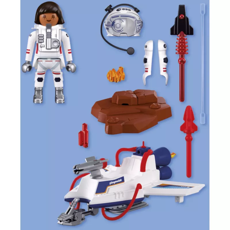 Playmobil 72013 ESA Space Glider Building Toy Playset