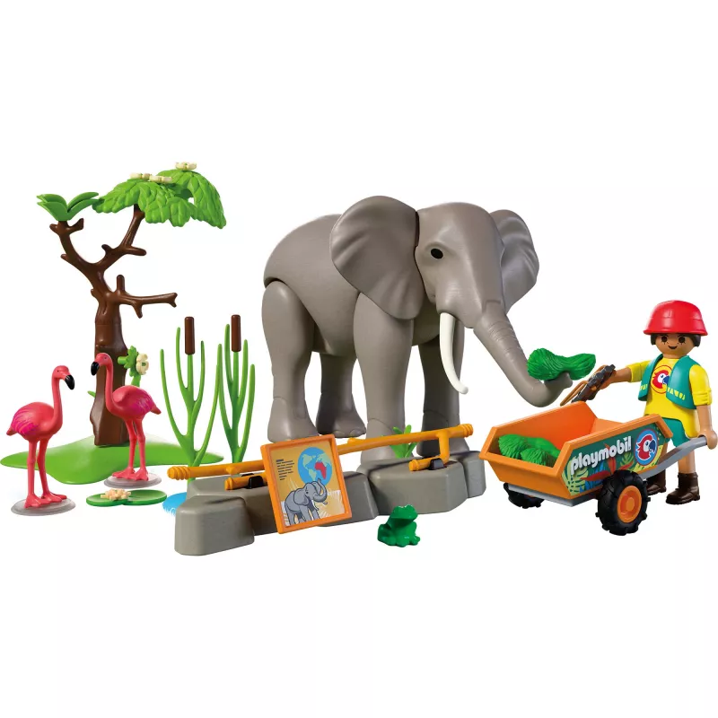 PLAYMOBIL 72068 Elevant loomaaednikuga