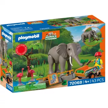 PLAYMOBIL 72068 Elevant loomaaednikuga